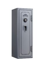 Wasatch Caja fuerte ignífuga e impermeable para 18 armas con cerradura electrónica, gris (18EGW)