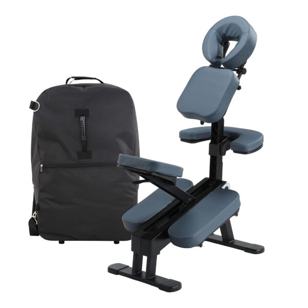 Silla de Masaje Portátil Master Massage Gymlane 10143 Plegable Amortiguación de Espuma de 2 Pulgadas Soporta hasta 600 L