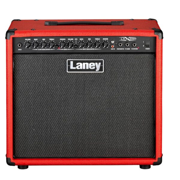 Laney LX65R-Combo Guitarra Roja 65W 12 Pulgadas Woofer Reverb