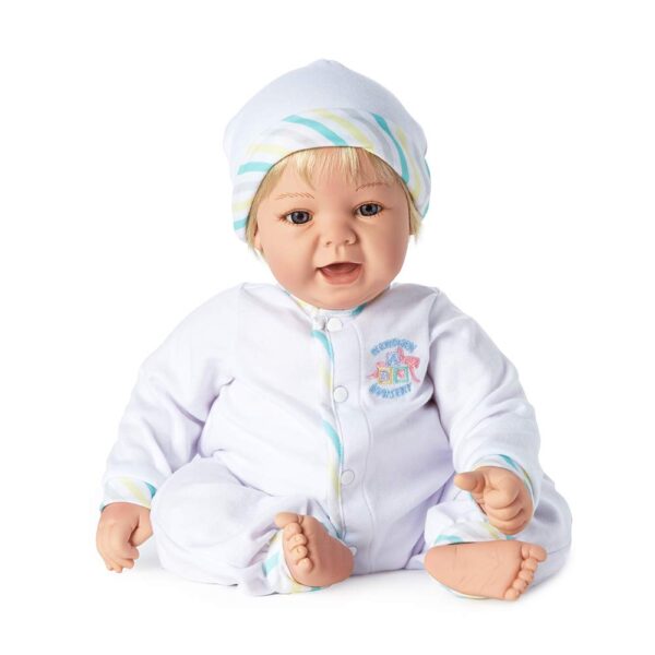 Muñeca de bebé Madame Alexander 76005 Dulce bebé 19 pulgadas tono de piel claro cabello rubio