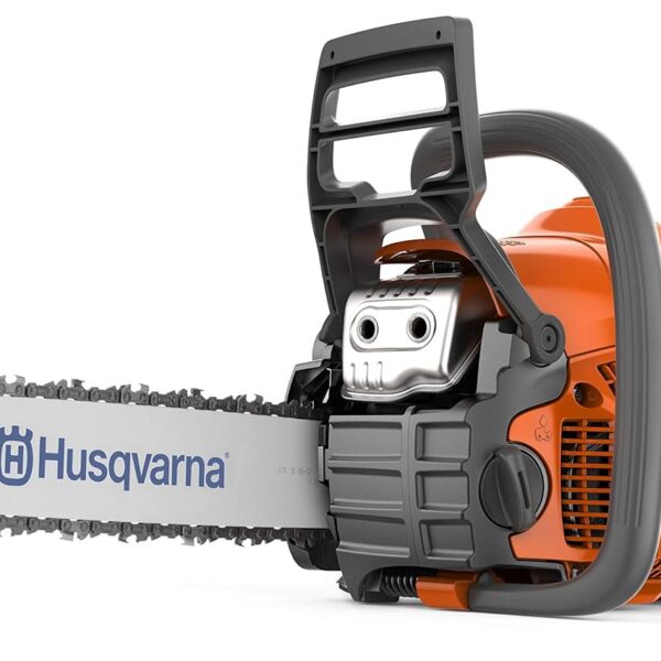 Motosierra Husqvarna 130 967108411 a Gasolina 38 cc 2.2 HP Motor X-Torq 2 Tiempos Barra 16 Pulgadas Color Naranja
