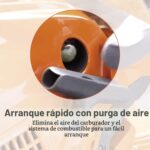 Motosierra Husqvarna 130 967108411 a Gasolina 38 cc 2.2 HP Motor X-Torq 2 Tiempos Barra 16 Pulgadas Color Naranja