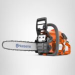 Motosierra Husqvarna 130 967108411 a Gasolina 38 cc 2.2 HP Motor X-Torq 2 Tiempos Barra 16 Pulgadas Color Naranja