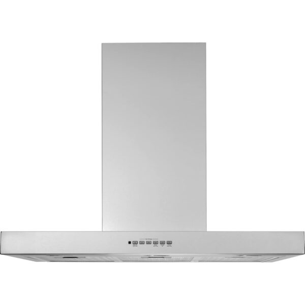 GE - Campana extractora de pared | Ventilador de cocina de 36 pulgadas con 4 velocidades, luces LED regulables | Control