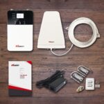 Amplificador de Señal Celular HiBoost F10GI-5S-BTW 4K Plus Cobertura Interior hasta 4000 Pies Cuadrados Ganancia Máxima