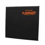 Compuerta contra Inundaciones Quick Dam QDFG25 Ancho Ajustable 25 a 30 Pulgadas Altura 26 Pulgadas Marco de Acero Funda
