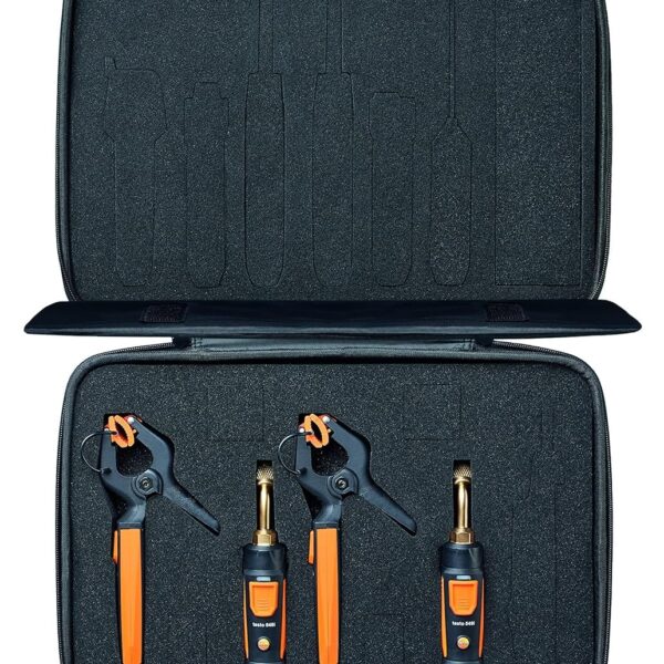 Testo Kit de sonda inteligente I Juego de medidores HVAC/R para aire acondicionado, refrigeración y sistema de calefacci
