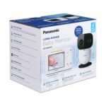 Monitor de bebé Panasonic KX-HN4101W con cámara pantalla LCD 3.5 pulgadas alcance largo blanco
