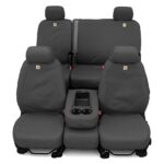Funda de Asiento Covercraft Carhartt SeatSaver SSC8489CAGY Segunda Fila 60/40 para Chevrolet Silverado GMC Sierra Color
