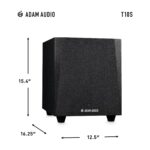 ADAM Audio T10S Subwoofer de estudio para grabación, mezcla y masterización, sonido de calidad de estudio (Individual)
