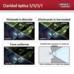 Lincoln Electric K3034-4 VIKING 3350 Casco de soldadura con oscurecimiento automático con tecnología de lente 4C, negro