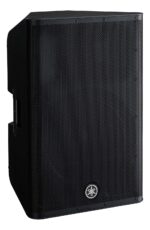 Yamaha DXR15MKII, gabinete de altavoz alimentado de 15 pulgadas y 1100 W, negro mate