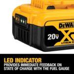 Batería DEWALT DCB324-4 Iones de Litio 20V MAX Paquete de 4 2Ah y 4Ah