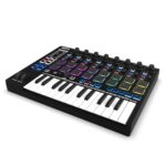 Reloop Keypad Pro Compact USB-MIDI DAW estación de trabajo con integración completa de Bitwig, estación 4 en 1: teclado