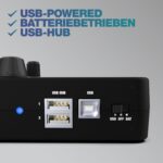 Reloop Keypad Pro Compact USB-MIDI DAW estación de trabajo con integración completa de Bitwig, estación 4 en 1: teclado