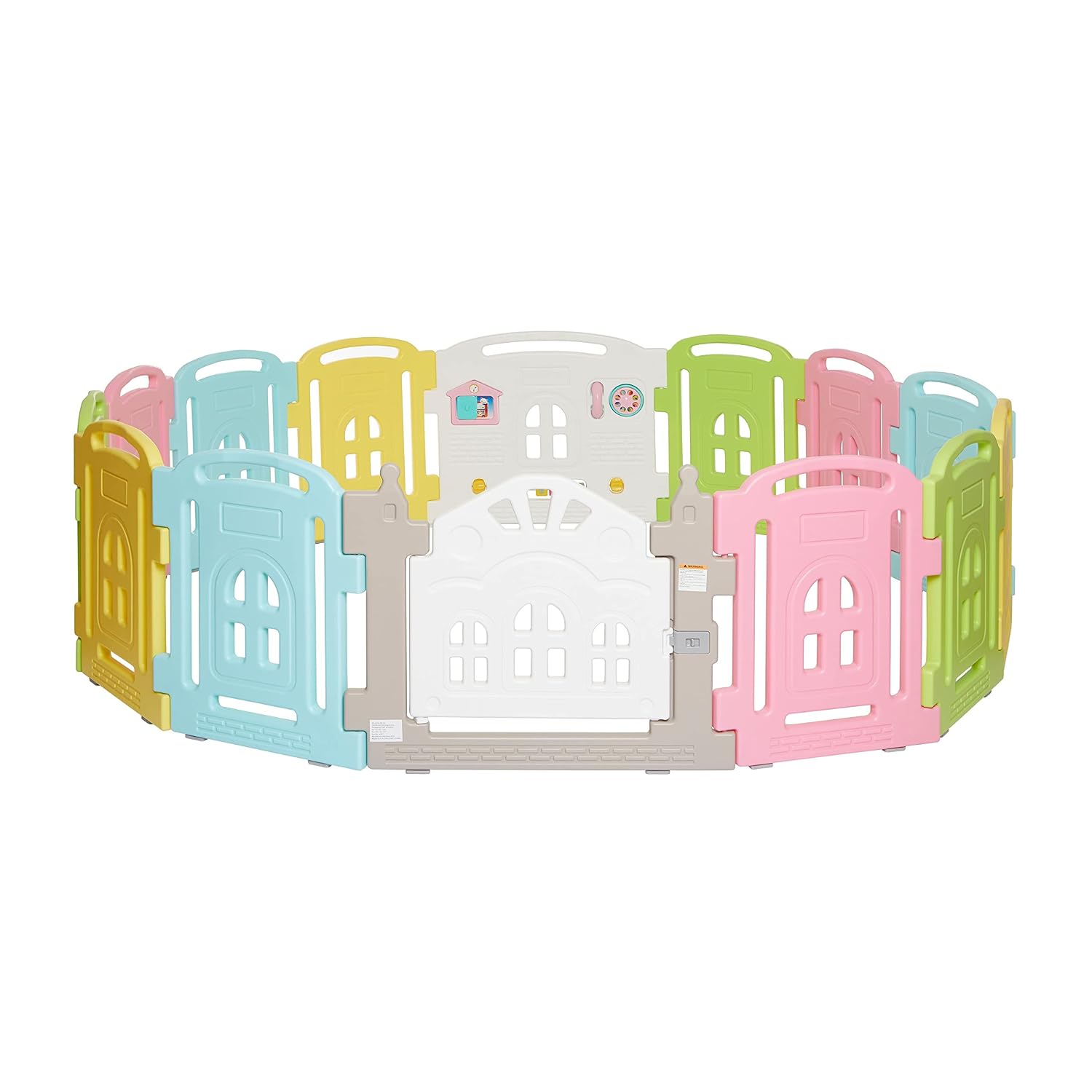 Centro de juego Dream On Me Groovy 397-MULTI 14 paneles multicolor plástico para bebés y niños