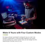 Controlador de cuadrícula MIDI Novation Launchpad X para Ableton Live/Logic Pro — Controles fáciles, reproducción dinámi