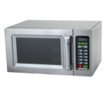 Winco Microondas de grado comercial con controles táctiles, 1,000 W, 0,9 pies cúbicos