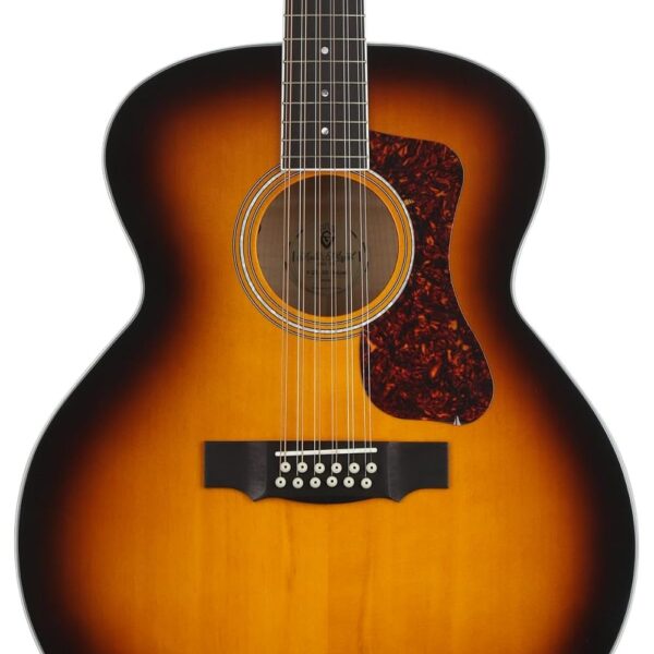 Guild F 2512E - Guitarra AE Jumbo de 12 cuerdas Antq Brst
