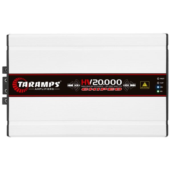 Amplificador Taramp's HV 20000 Chipeo 1 Canal 20000 W RMS 0.5 Ohm Clase D Monoblock