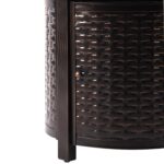 Mesa de Fogata Oakland Living AZROMERO-FPT-AC Redonda de Aluminio 34 x 34 Pulgadas 37000 BTU Acabado Cobre Antiguo