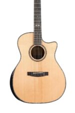 Cort Grand Regal Series Guitarra Acústica-Eléctrica, Brillante Natural (GAPFBEVELNAT)