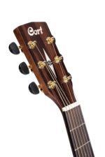 Cort Grand Regal Series Guitarra Acústica-Eléctrica, Brillante Natural (GAPFBEVELNAT)