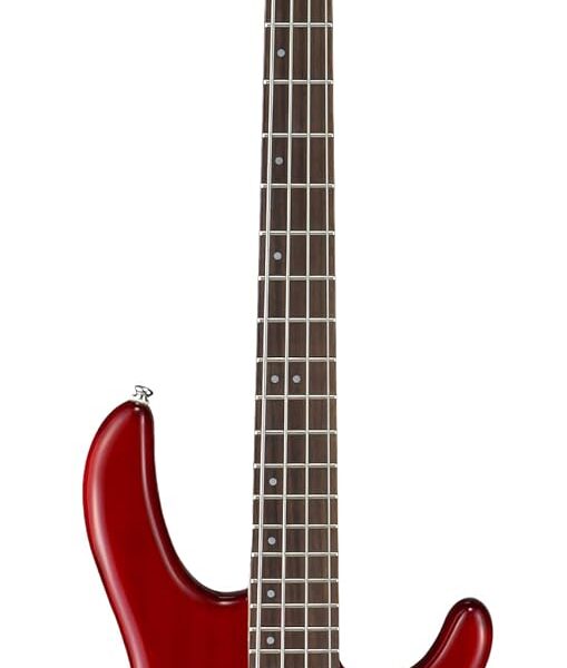 Cort ACTIONBASSPLUSTR Action Bass Plus Guitarra, Trans Red