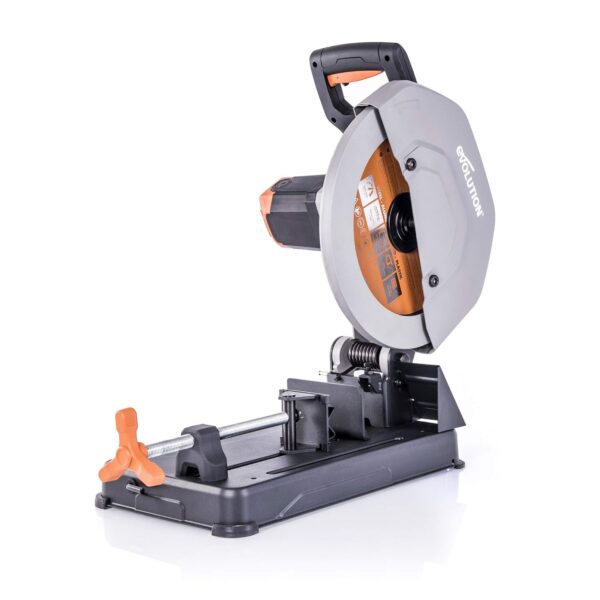 Evolution Power Tools R355CPS - Sierra de corte de 14 pulgadas, multipropósito, corte de múltiples materiales, corta met