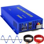 XYZ INVT Inversor de onda sinusoidal pura de 3500 vatios 48 V a 110 V 120 V CA convertidor de potencia inversa de sobret