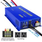 XYZ INVT Inversor de onda sinusoidal pura de 3500 vatios 48 V a 110 V 120 V CA convertidor de potencia inversa de sobret