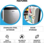 Koolatron - Refrigerador 12V / 110V - Mininevera para camiones, almacenamiento fresco para cocina, dormitorio, oficina,