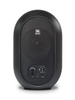 Monitores de referencia de escritorio compactos JBL Professional 1 Series 104-BT con Bluetooth, negro, vendidos en par,