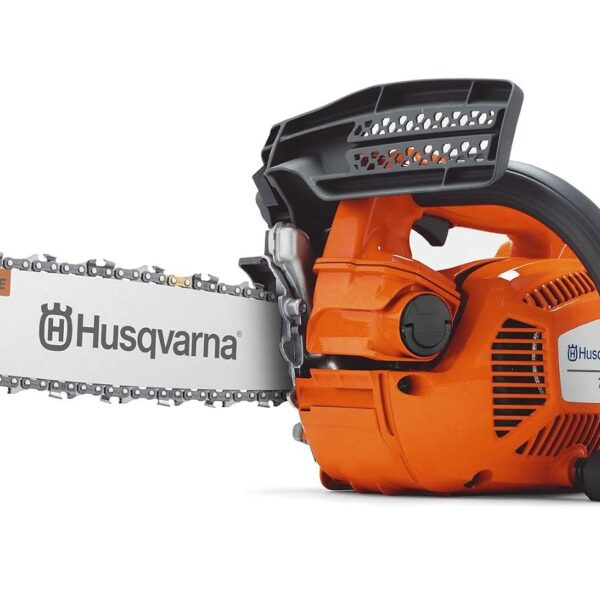Motosierra de Gasolina Husqvarna T435 Mango Superior Cadena 14 Pulgadas Color Naranja