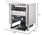 Winco Tostadora transportadora comercial ECT-700, 700 rebanadas/hora