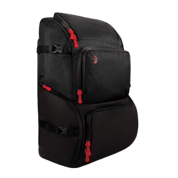 D'Addario Backline - Mochila de transporte de equipo - Bolsa de equipo para músicos - Fundas de concierto - Funda para s