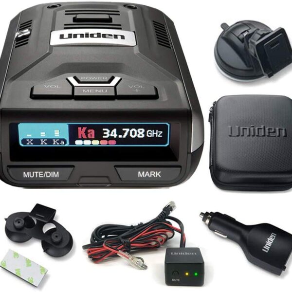 Uniden R3DSP R3 Dsp Detector de radar de largo alcance/detector láser y detector de radar RDA-HDWKT Kit de cableado inte