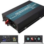 Inversor de Corriente WZRELB RBP-S500048 5000W 48V a 120V Onda Sinusoidal Pura 2 Salidas de CA