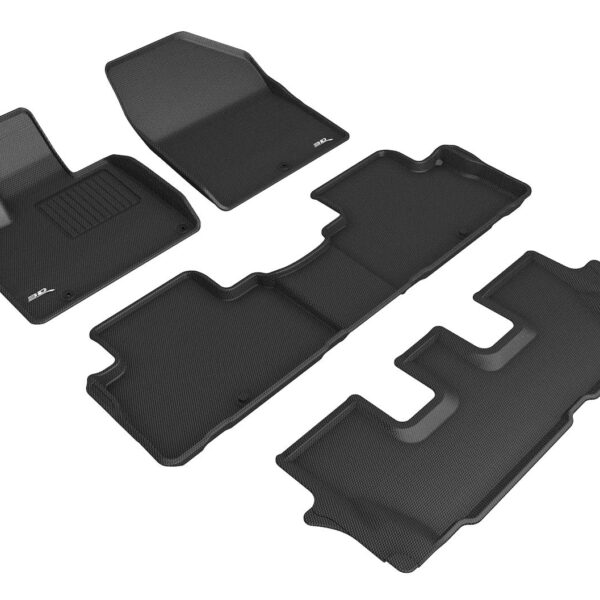 Tapete para Piso 3D MAXpider Kagu L1KA05201509 para Kia Telluride 2020-2025 Posición Parte Trasera