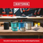 Aspiradora Húmeda y Seca Craftsman CMXEVBE17595 16 Galones 6.5 HP Rojo