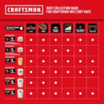 Aspiradora Húmeda y Seca Craftsman CMXEVBE17595 16 Galones 6.5 HP Rojo