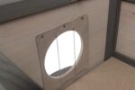 Casa para Gatos de Exterior TRIXIE Modelo 44117 4 Compartimentos Color Gris