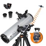 Celestron StarSense Explorer DX 130AZ Telescopio Habilitado para Aplicación – Reflejo Newtoniano de 130mm con Soporte pa