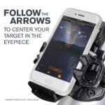 Celestron StarSense Explorer LT 80AZ Telescopio habilitado para aplicación – Refractor de 80mm con acoplamiento para sma