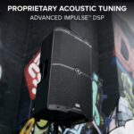 Mackie SRM V-Class Serie, Altavoz de Alto Rendimiento de 12 pulgadas y 2000W, Amplificado - Negro (SRM212 V-Class)