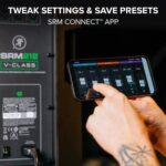 Mackie SRM V-Class Serie, Altavoz de Alto Rendimiento de 12 pulgadas y 2000W, Amplificado - Negro (SRM212 V-Class)