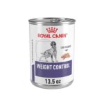 Alimento Húmedo Royal Canin Veterinary Diet Canine Weight Control para Perros Adultos Esterilizados Sabor Pollo Lata 13.