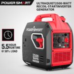 Generador Inversor de Gasolina PowerSmart PS5020W 2500 Vatios Portátil Súper Silencioso
