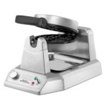 Waring Commercial WW180X waflera belga simple de resistencia alta, placas antiadherentes recubiertas, produce 25 waffles