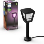 Luz inteligente para exteriores Philips Hue Econic 1745730V7 16 millones de colores 24 vatios negro